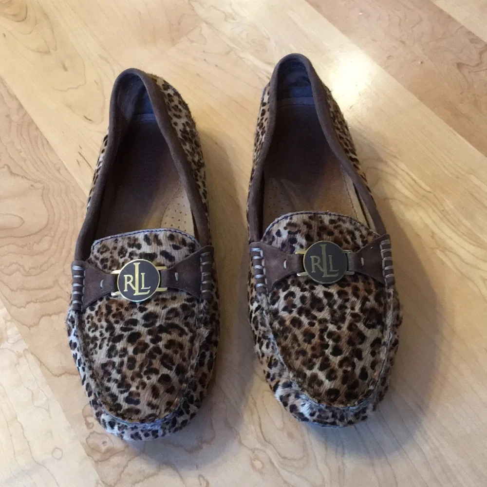 LRL Lauren Ralph Lauren Carley II Leopard Loafer - Picture 3 of 11